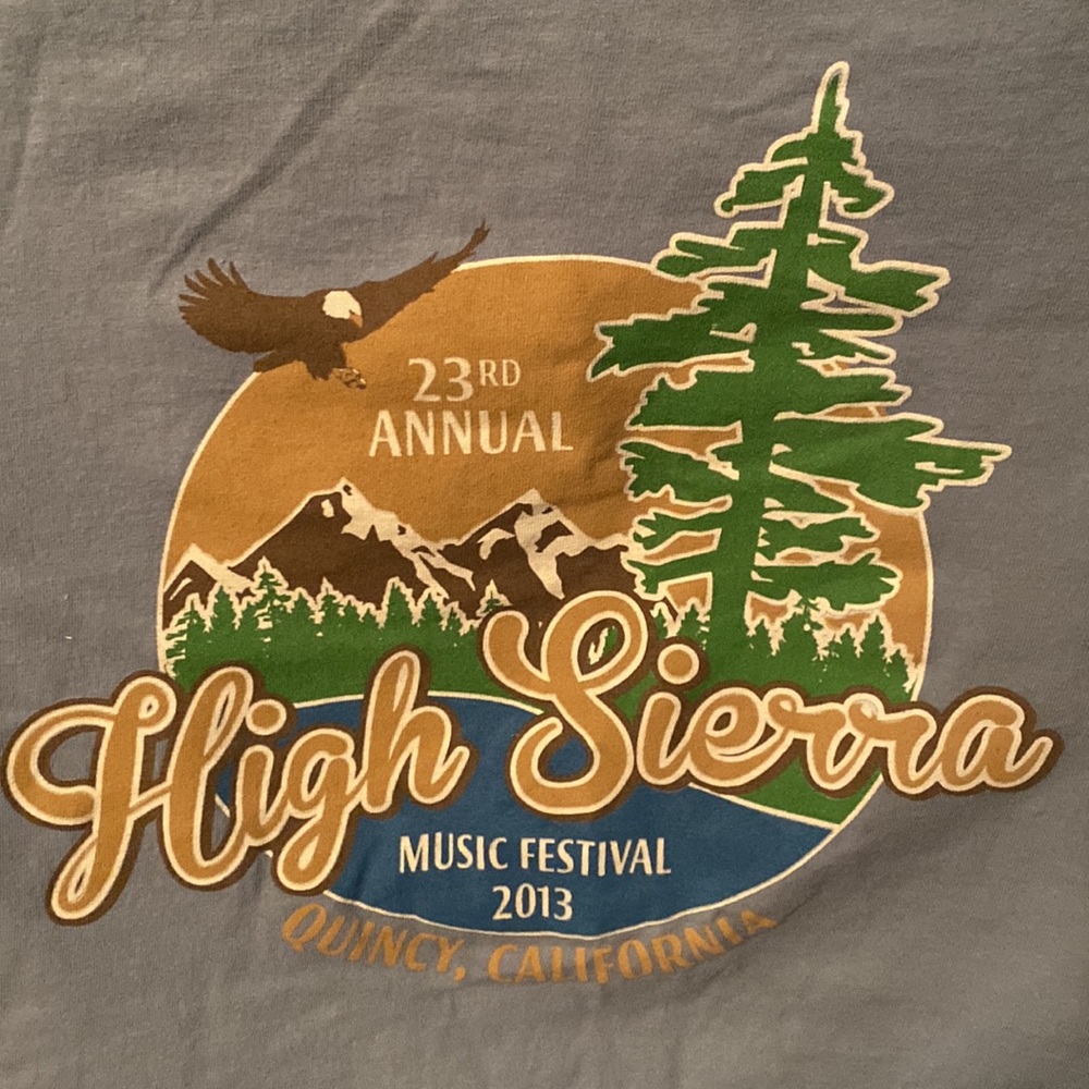 NWOT - High Sierra Music Festival 2013 T-shirt